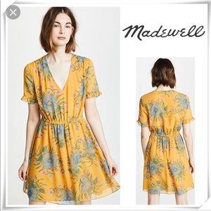 Madewell sweetgrass ruffle dress